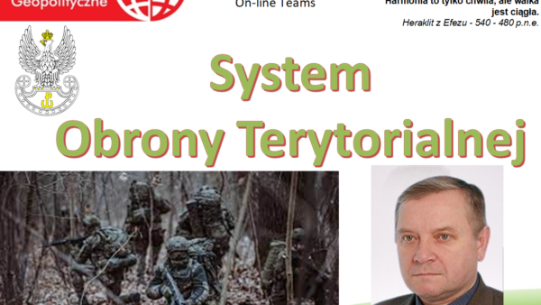 Wykład otwarty: “System Obrony Terytorialnej” prof. Jakubczaka